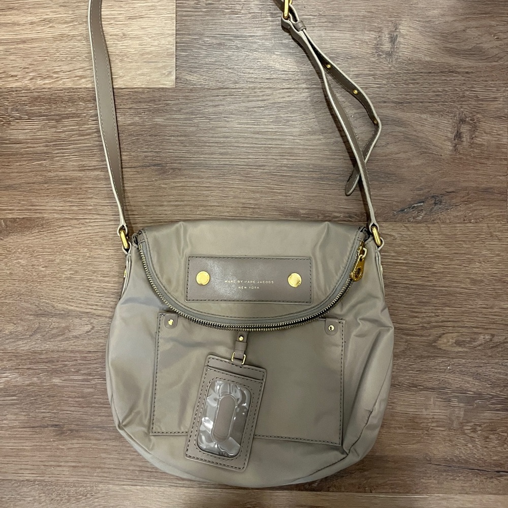 Nylon cross body bag